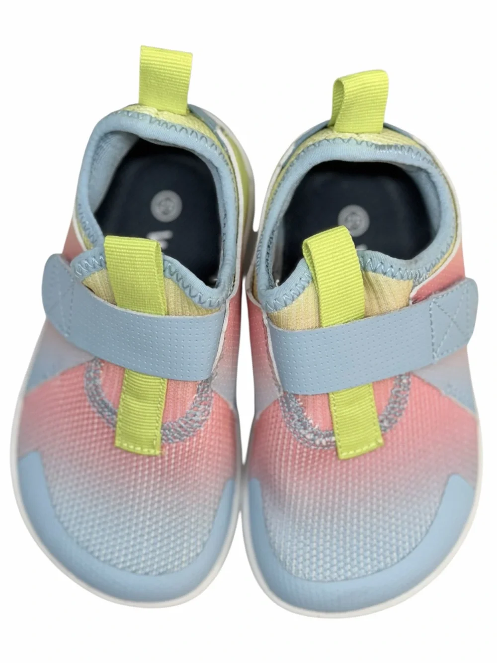 WHITIN W8K3 Kids Barefoot Sneakers Pastel Rainbow EU 25 US 8 Toddler